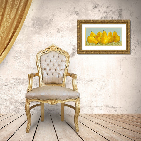 Spa Fruit Collection H Gold Ornate Wood Framed Art Print with Double Matting by Vision Studio