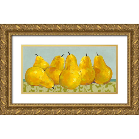 Spa Fruit Collection H Gold Ornate Wood Framed Art Print with Double Matting by Vision Studio