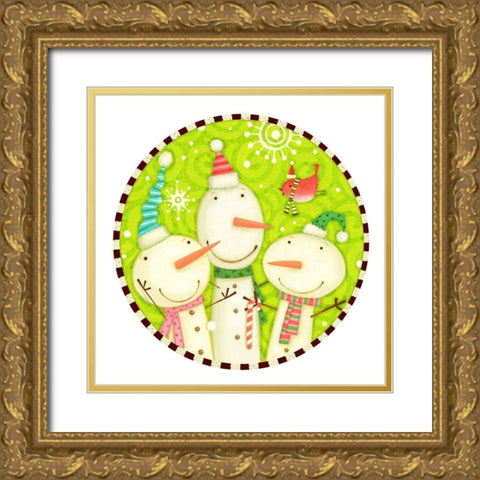 Bright Believe Collection C Gold Ornate Wood Framed Art Print with Double Matting by Eisner, Viv