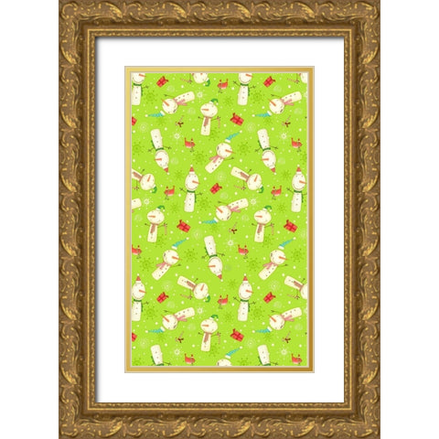 Bright Believe Collection E Gold Ornate Wood Framed Art Print with Double Matting by Eisner, Viv