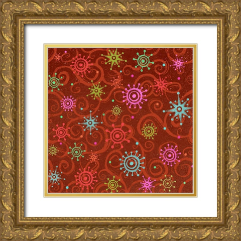 Bright Believe Collection F Gold Ornate Wood Framed Art Print with Double Matting by Eisner, Viv