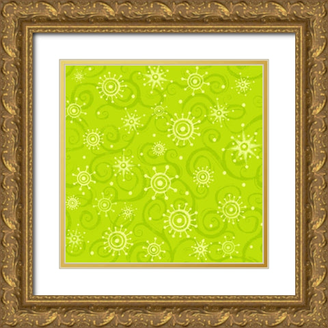 Bright Believe Collection G Gold Ornate Wood Framed Art Print with Double Matting by Eisner, Viv