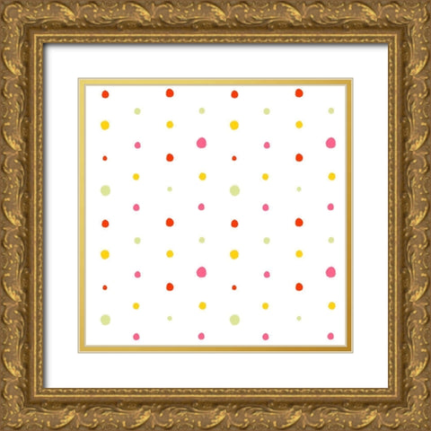Sweet Alpaca Collection G Gold Ornate Wood Framed Art Print with Double Matting by Borges, Victoria