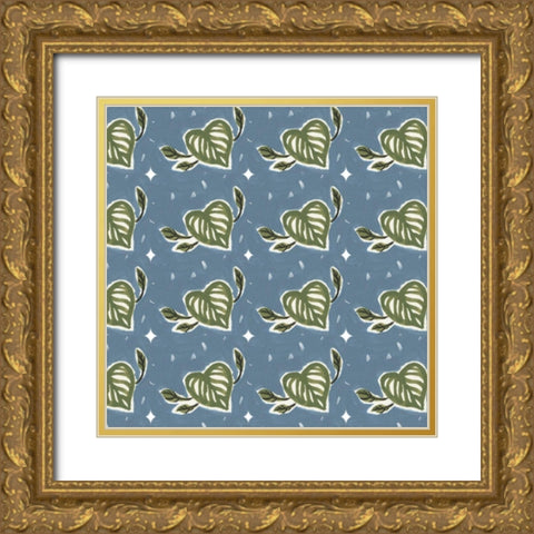 Hit the Road Collection H Gold Ornate Wood Framed Art Print with Double Matting by Wang, Melissa