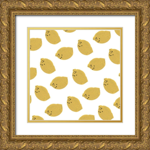 Hit the Road Collection I Gold Ornate Wood Framed Art Print with Double Matting by Wang, Melissa