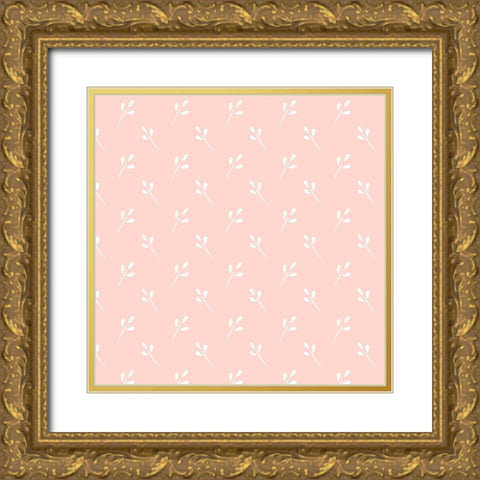 The French Girl Collection G Gold Ornate Wood Framed Art Print with Double Matting by Popp, Grace