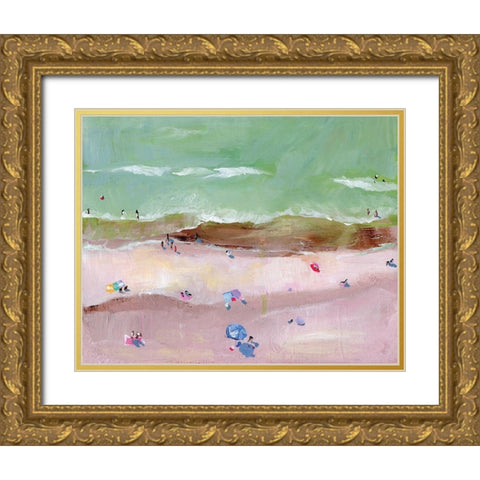 Myrtle Morning I Gold Ornate Wood Framed Art Print with Double Matting by Seay, Anne