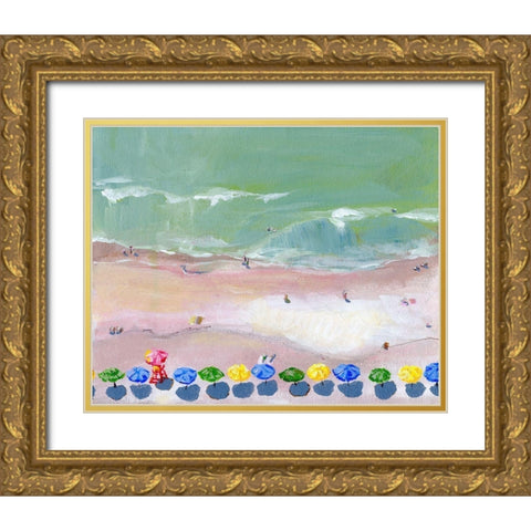 Myrtle Morning II Gold Ornate Wood Framed Art Print with Double Matting by Seay, Anne