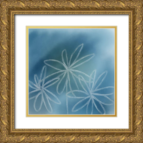 Tropical I Gold Ornate Wood Framed Art Print with Double Matting by Seay, Anne