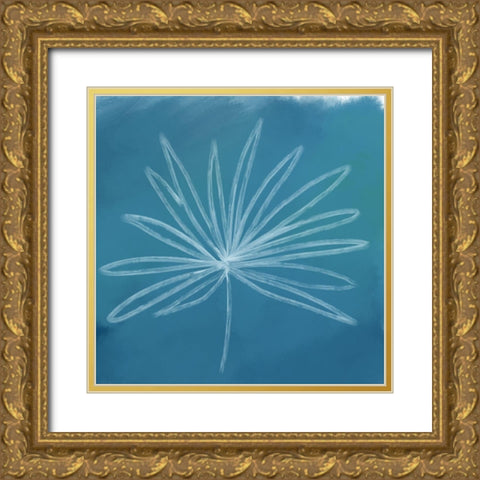 Tropical III Gold Ornate Wood Framed Art Print with Double Matting by Seay, Anne
