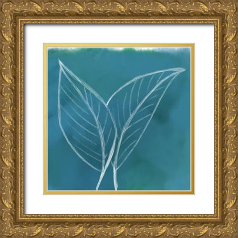 Tropical IV Gold Ornate Wood Framed Art Print with Double Matting by Seay, Anne