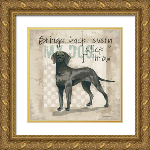 Every Stick Gold Ornate Wood Framed Art Print with Double Matting by Phillips, Anita