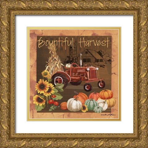 Bountiful Harvest V Gold Ornate Wood Framed Art Print with Double Matting by Phillips, Anita