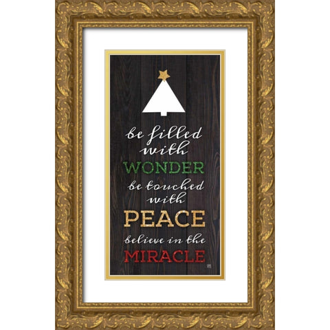 Wonderful Time Gold Ornate Wood Framed Art Print with Double Matting by Perrenoud, Aubree