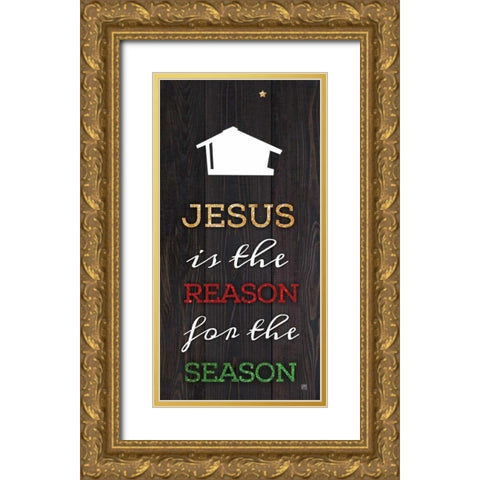 The Reason Gold Ornate Wood Framed Art Print with Double Matting by Perrenoud, Aubree