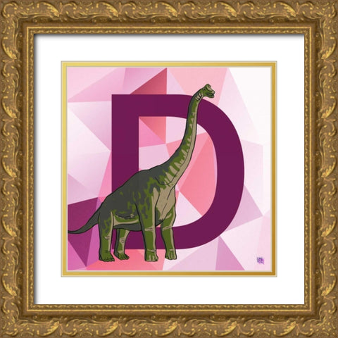 D Gold Ornate Wood Framed Art Print with Double Matting by Perrenoud, Aubree