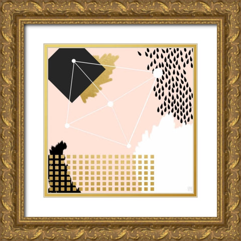 Encantada I Gold Ornate Wood Framed Art Print with Double Matting by Perrenoud, Aubree