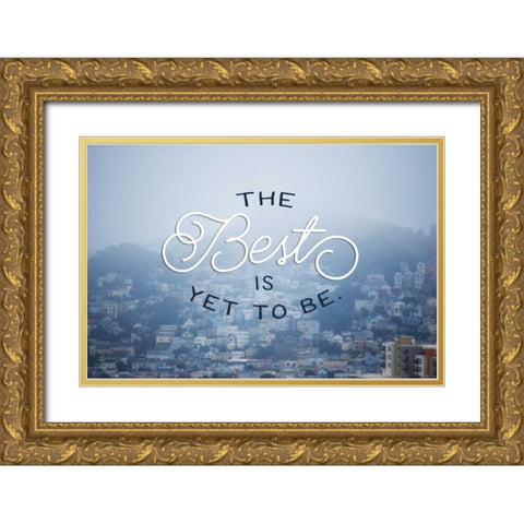 Best Gold Ornate Wood Framed Art Print with Double Matting by Perrenoud, Aubree