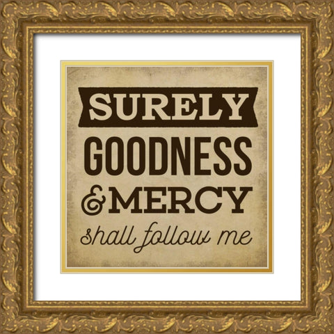Surely Gold Ornate Wood Framed Art Print with Double Matting by Perrenoud, Aubree