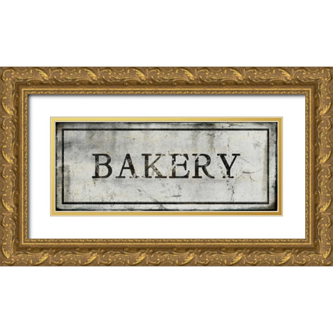 Bakery Gold Ornate Wood Framed Art Print with Double Matting by Perrenoud, Aubree