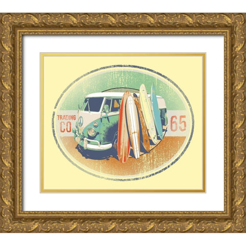 Timeless Trading Co. Gold Ornate Wood Framed Art Print with Double Matting by Baldwin, Jim