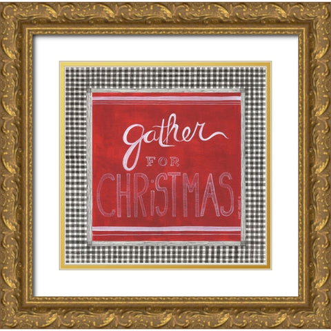 Gather Gold Ornate Wood Framed Art Print with Double Matting by Shamp, Cindy