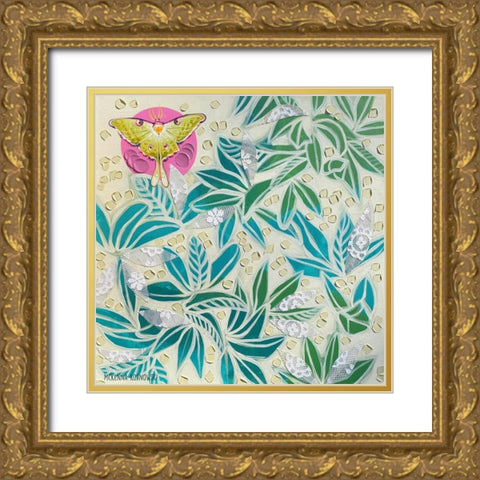 Lunamoon II Gold Ornate Wood Framed Art Print with Double Matting by Kornowski, McKenna