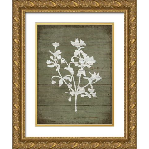 Rustic Hearth II Gold Ornate Wood Framed Art Print with Double Matting by Tyndall, Elizabeth