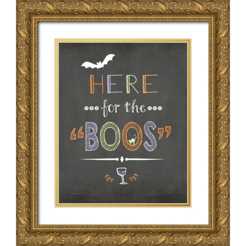 Boos Gold Ornate Wood Framed Art Print with Double Matting by Moulton, Jo