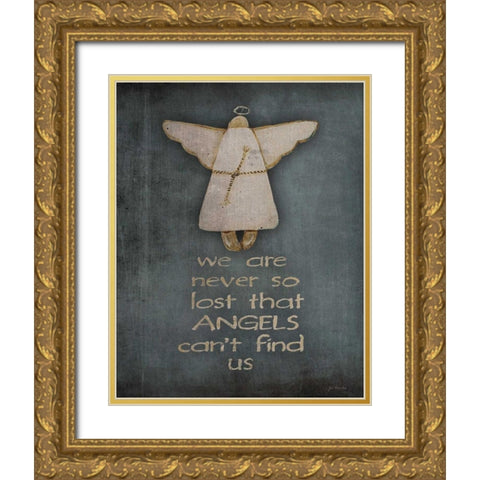 Lost Gold Ornate Wood Framed Art Print with Double Matting by Moulton, Jo