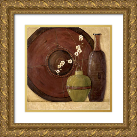 Harvest Harmony II Gold Ornate Wood Framed Art Print with Double Matting by Moulton, Jo