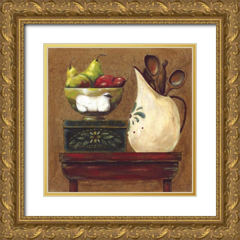 Keeping Tradition Gold Ornate Wood Framed Art Print with Double Matting by Moulton, Jo