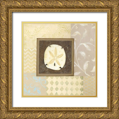 Gifts of the Sea III Gold Ornate Wood Framed Art Print with Double Matting by Moulton, Jo