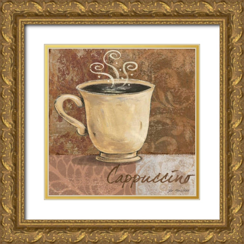 Cappuccino Gold Ornate Wood Framed Art Print with Double Matting by Moulton, Jo