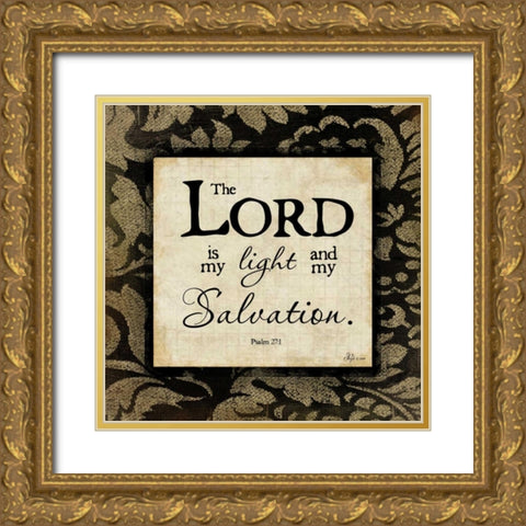 The Lord Gold Ornate Wood Framed Art Print with Double Matting by Pugh, Jennifer