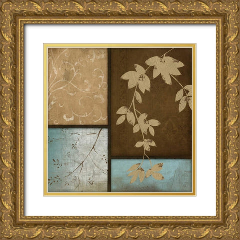 Spa I Gold Ornate Wood Framed Art Print with Double Matting by Pugh, Jennifer