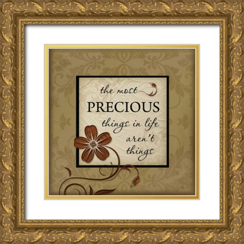 The Most Precious Gold Ornate Wood Framed Art Print with Double Matting by Pugh, Jennifer