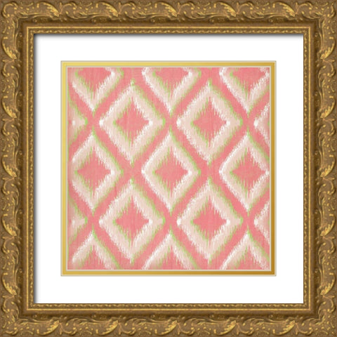 Spring iKat II Gold Ornate Wood Framed Art Print with Double Matting by Pugh, Jennifer