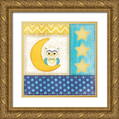 Bedtime Baby I Gold Ornate Wood Framed Art Print with Double Matting by Pugh, Jennifer