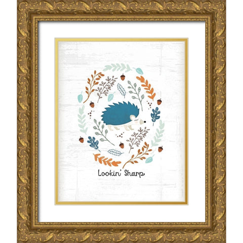 Lookin Sharp Gold Ornate Wood Framed Art Print with Double Matting by Pugh, Jennifer