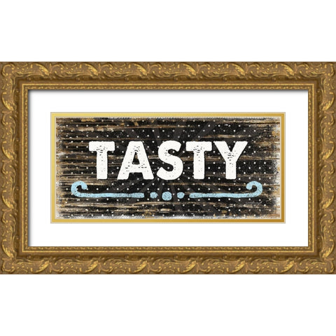 Tasty Gold Ornate Wood Framed Art Print with Double Matting by Pugh, Jennifer