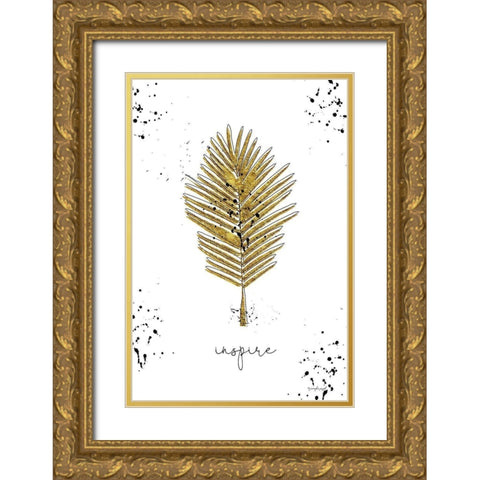 Inspire Gold Ornate Wood Framed Art Print with Double Matting by Pugh, Jennifer