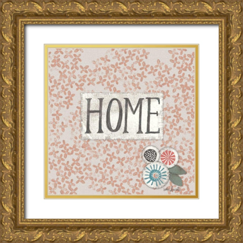 Farmhouse Home Gold Ornate Wood Framed Art Print with Double Matting by Doucette, Katie