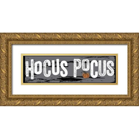 Hocus Pocus Gold Ornate Wood Framed Art Print with Double Matting by Doucette, Katie