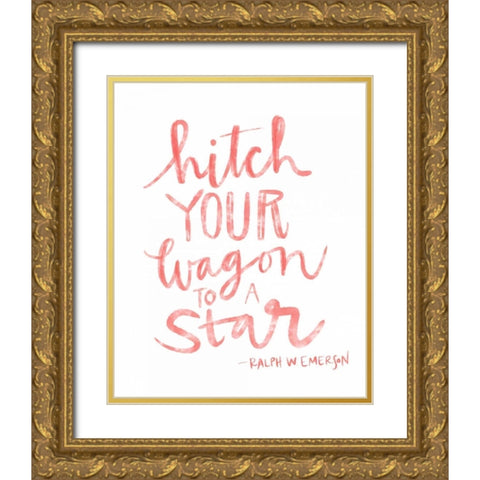 Emerson Gold Ornate Wood Framed Art Print with Double Matting by Doucette, Katie