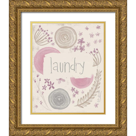 Laundry II Gold Ornate Wood Framed Art Print with Double Matting by Doucette, Katie