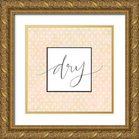 Dry Gold Ornate Wood Framed Art Print with Double Matting by Doucette, Katie