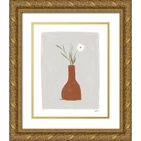 Cafe I Gold Ornate Wood Framed Art Print with Double Matting by Brown, Kyra