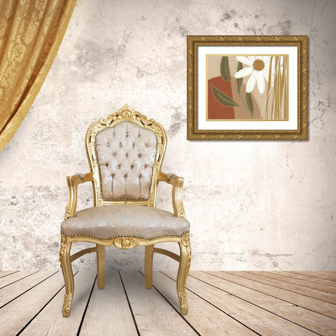 Cafe II Gold Ornate Wood Framed Art Print with Double Matting by Brown, Kyra