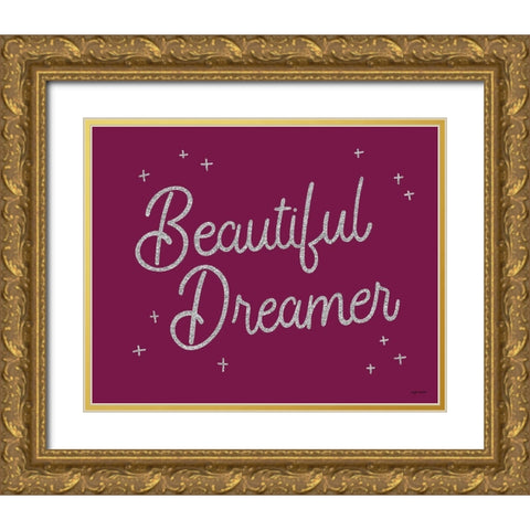 Beautiful Dreamer Gold Ornate Wood Framed Art Print with Double Matting by Brown, Kyra